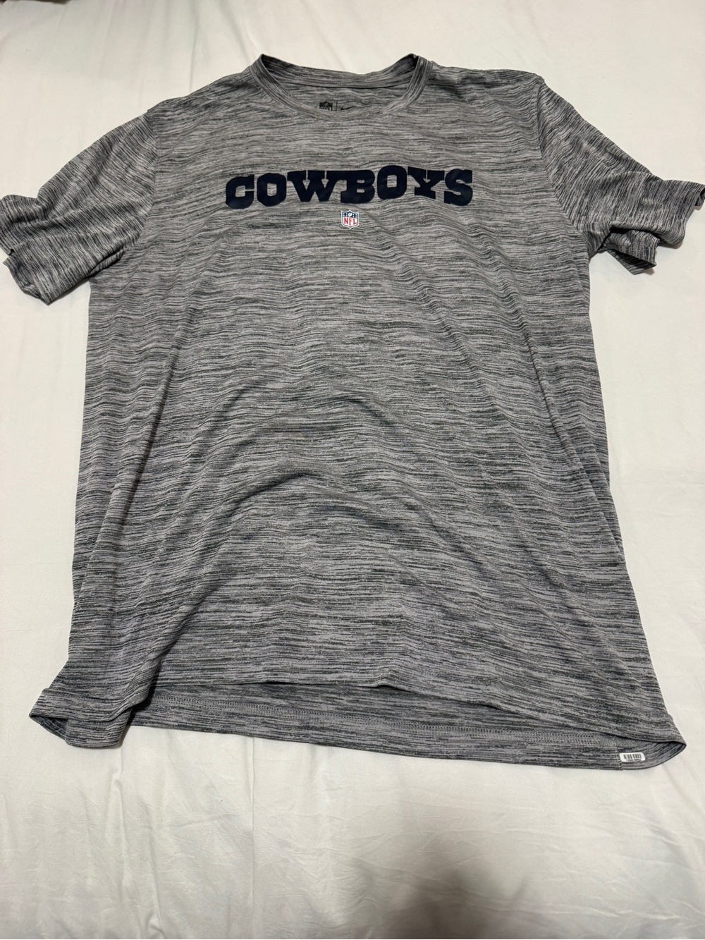 Nike NFL Cowboys Grey Performance Tee